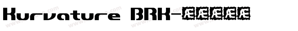 Kurvature BRK字体转换